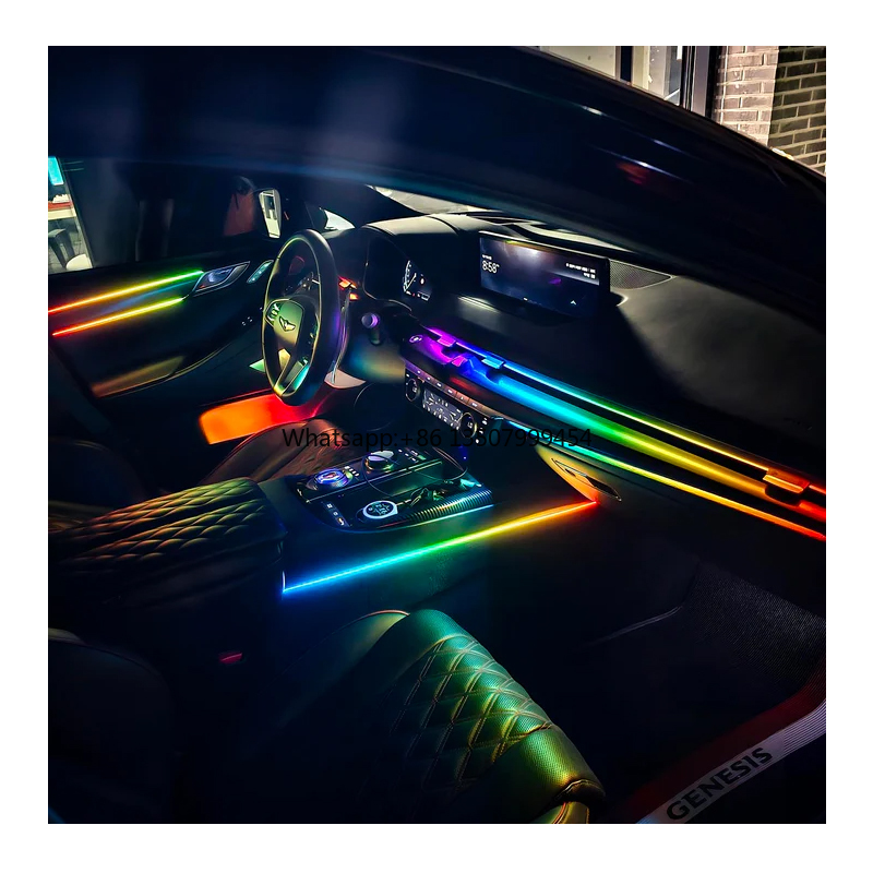 Led Lighting Decor - 工場価格 ユニバーサル雰囲気 256色LEDアンビエントライト 車内装飾照明