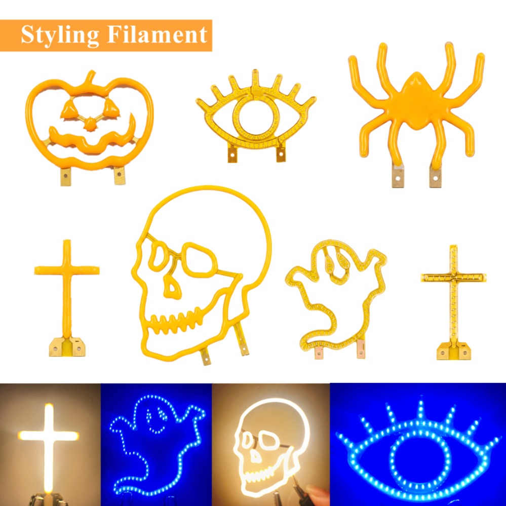 Lighting Tree Decor - 1/2 個 3V LED フィラメント発光 DIY