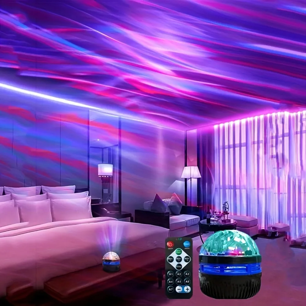 Lighting Decor For Diwali - LED 星空プロジェクター オーロラ USB リモコン RGB
