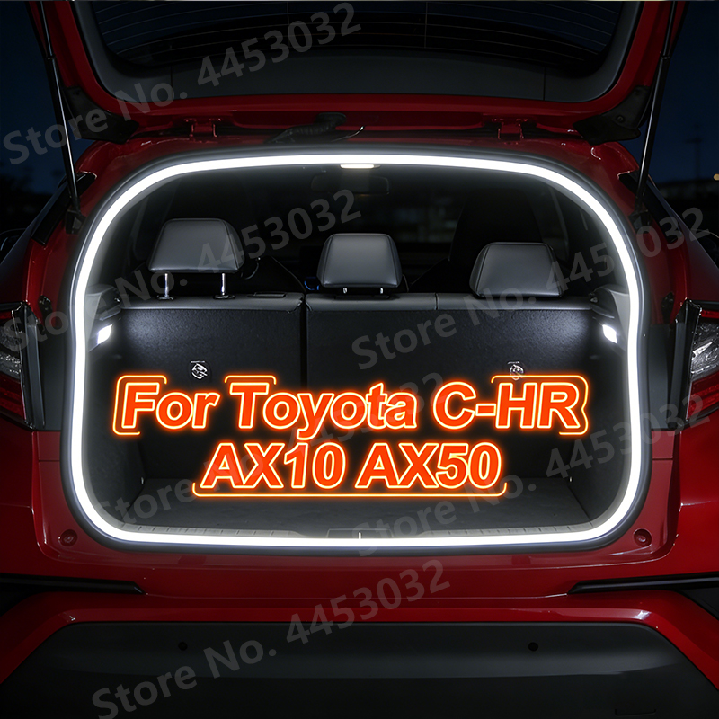 Lighting Decor Inc - 車のトランクシールエッジ LED ストリップトヨタ C-HR AX10 AX50