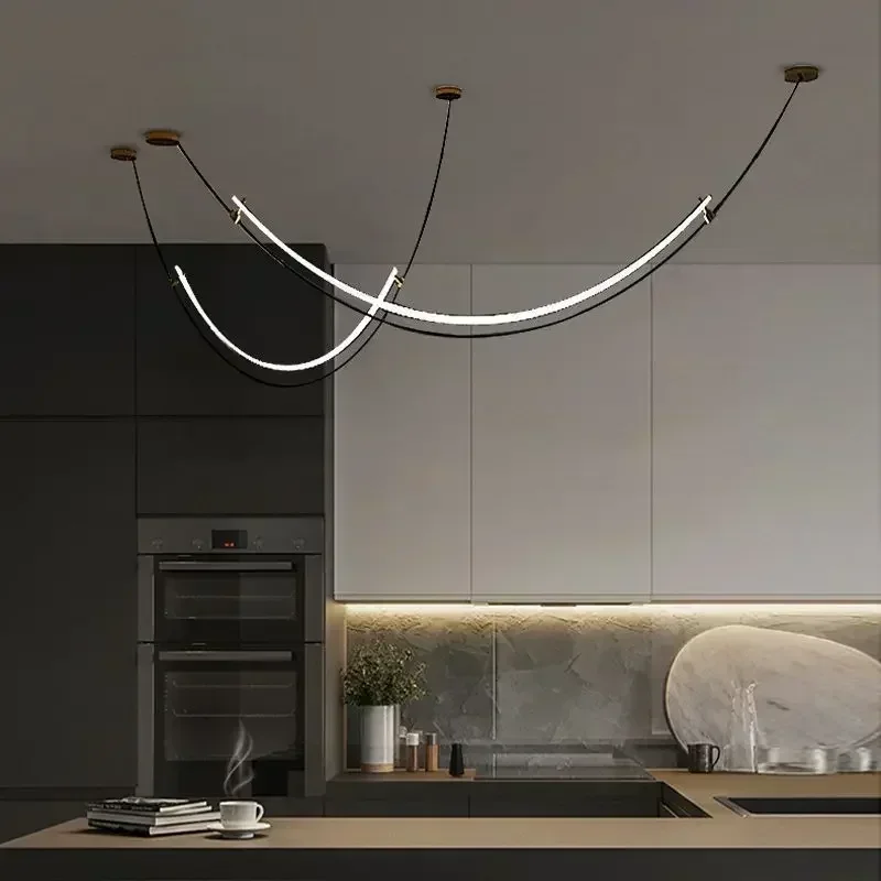 モダンな北欧デザインの吊り下げ式LEDシーリングライト,ミニ - Decor Lighting Floor Lamps のレビューと価格