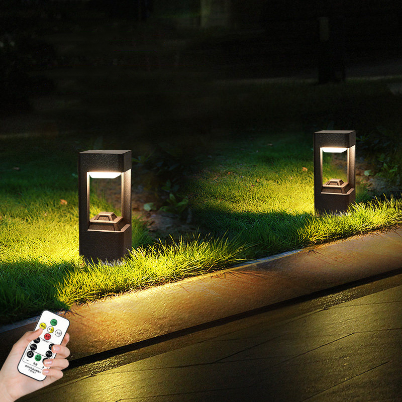 発光フロアランプ中庭ソーラーLED屋外照明非ソーラーランプ屋 - Decor Lighting Floor Lamps のレビューと価格