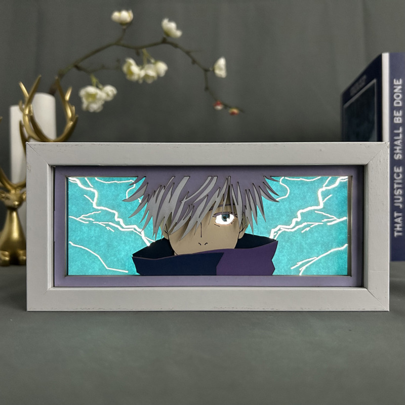 Jujutsu kaisenナイトライト、ペーパーカットライ - Lighting Room Decor Items のレビューと価格