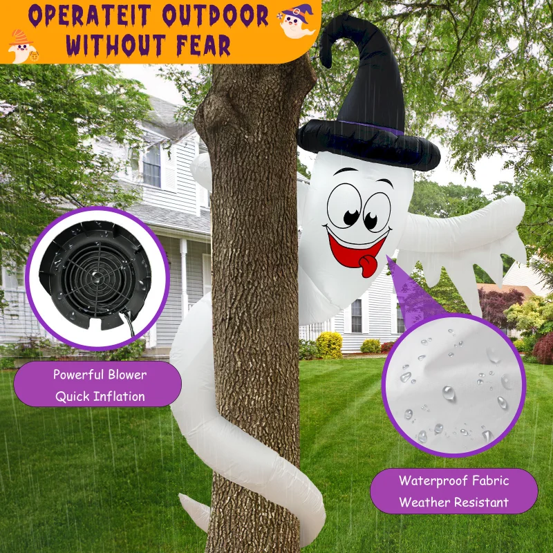 ハロウィン装飾ガーデンオーナメント LEDライト付き 光る幽 - Lighting Tree Decor のレビューと価格