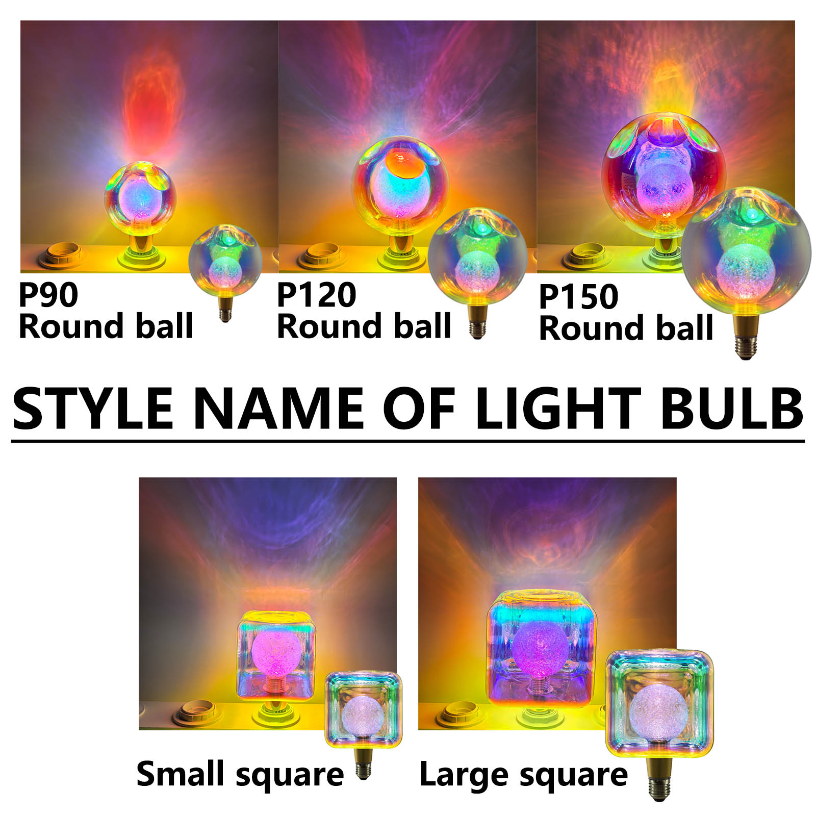 E27 P90 P120 P150 丸型ボールLED電球 A - Lighting Decoration In Bedroom のレビューと価格