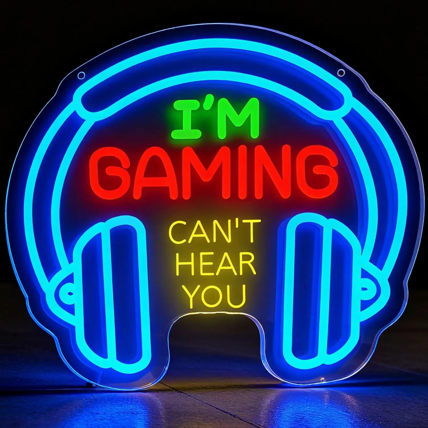 「I'M GAMING CAN'T HEAR YOU」ネオン - Lighting Decoration In Bedroom のレビューと価格