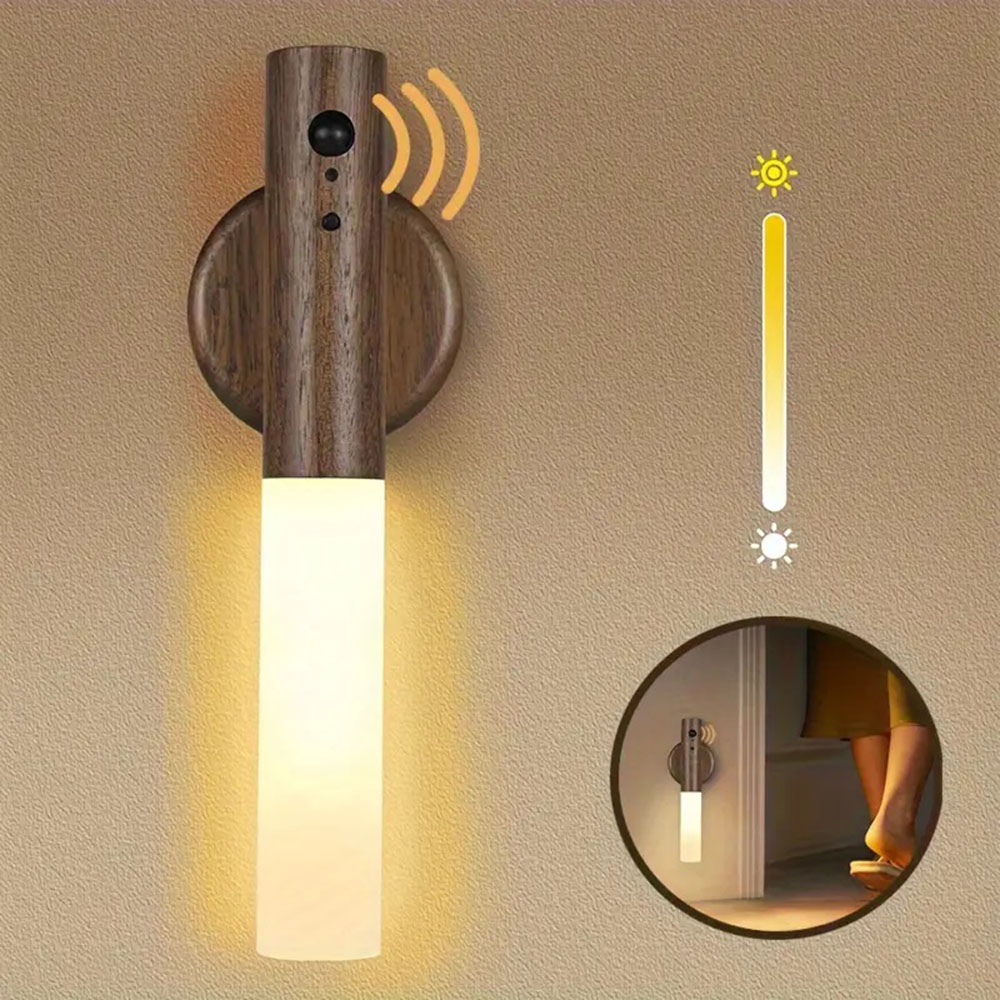 スマートモーションLED充電式磁気壁掛けランプ、ポータブルセ - Foyer Lighting Wall Decor のレビューと価格