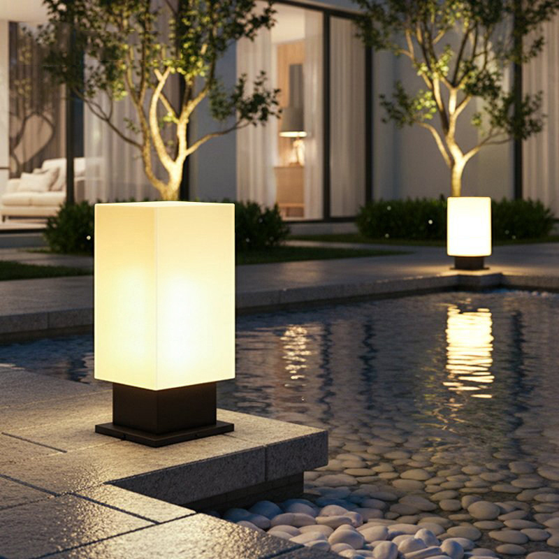 発光フロアランプ中庭ソーラーLED屋外照明非ソーラーランプ屋 - Decor Lighting Floor Lamps のレビューと価格