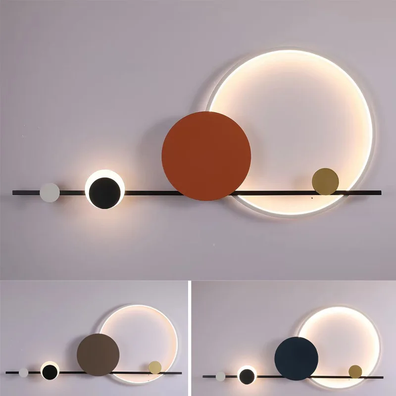北欧ミニマリストラグジュアリーウォールランプ寝室ベッドサイド - Foyer Lighting Wall Decor のレビューと価格