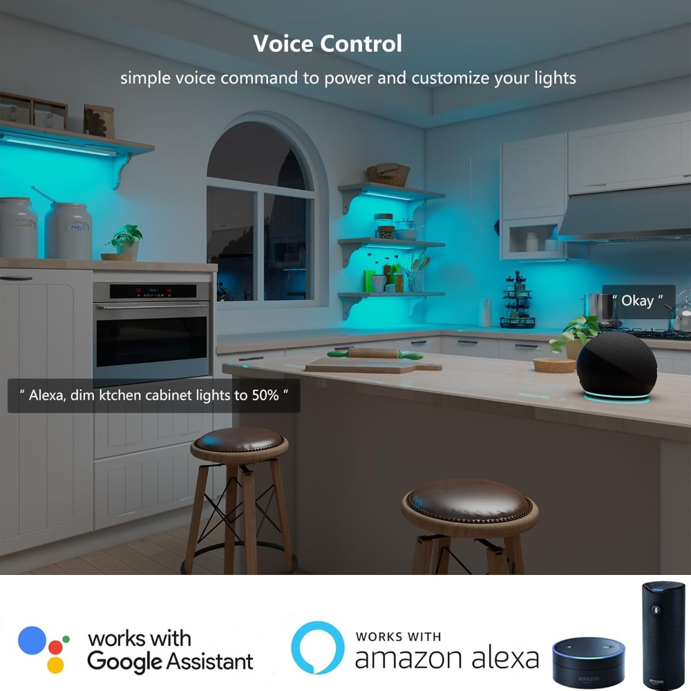 DC12V RGB カラーアンダーキャビネットライト Zig - Kitchen Decor Lighting のレビューと価格