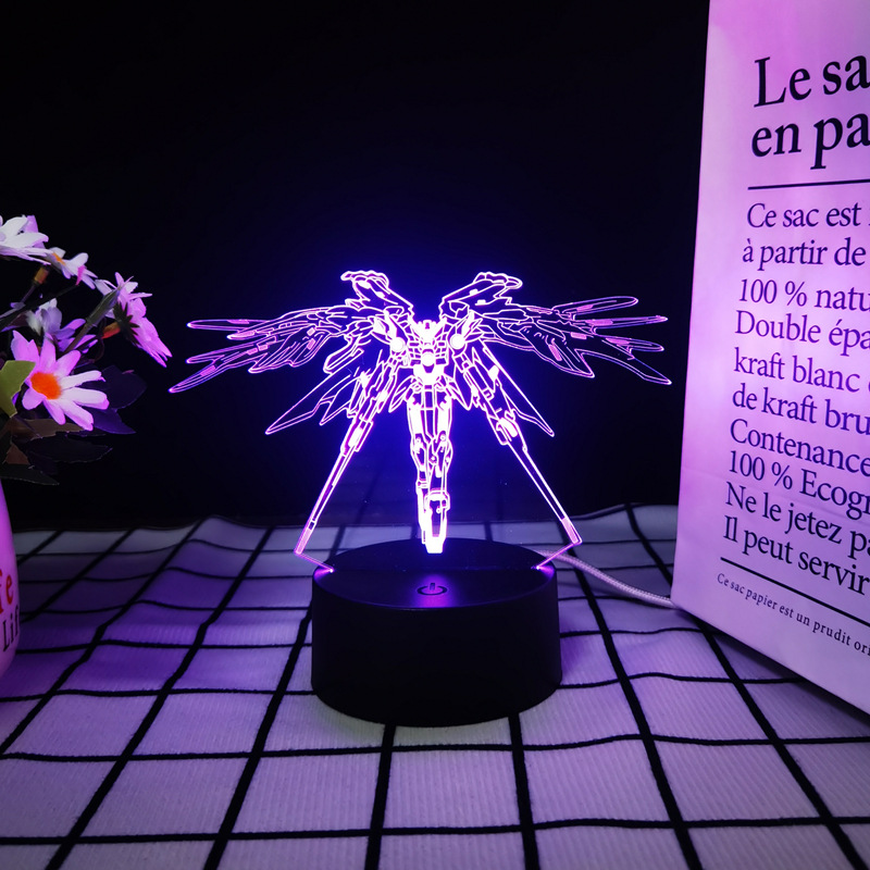 モビルスーツガンダム ストライクフリーダム＆ウイングゼロ 3 - Lighting Room Decor Items のレビューと価格