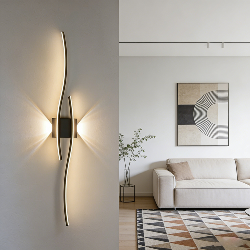 現代的なLEDワイヤレスウォールスコンス、調節可能なストリッ - Foyer Lighting Wall Decor のレビューと価格