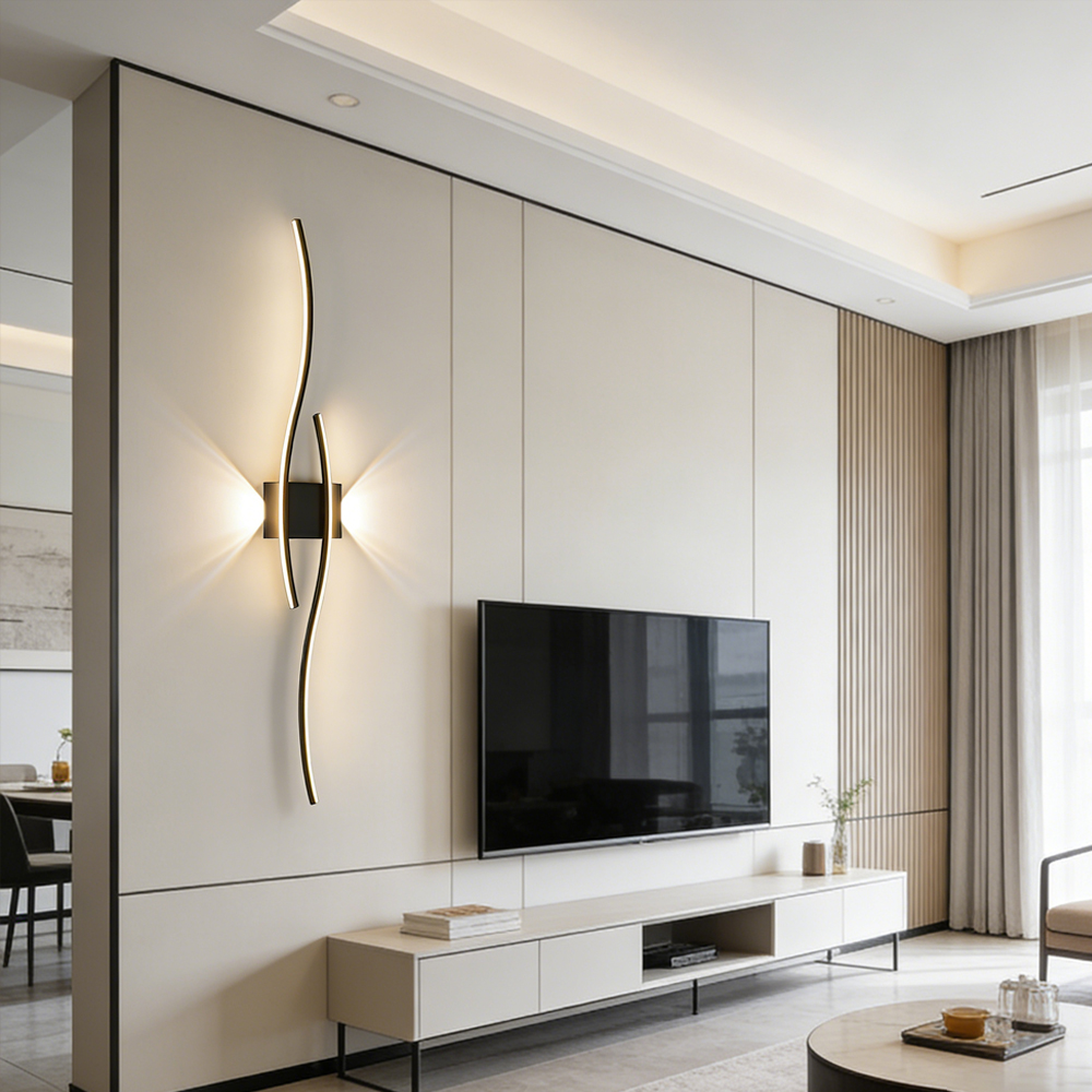 現代的なLEDワイヤレスウォールスコンス、調節可能なストリッ - Foyer Lighting Wall Decor のレビューと価格
