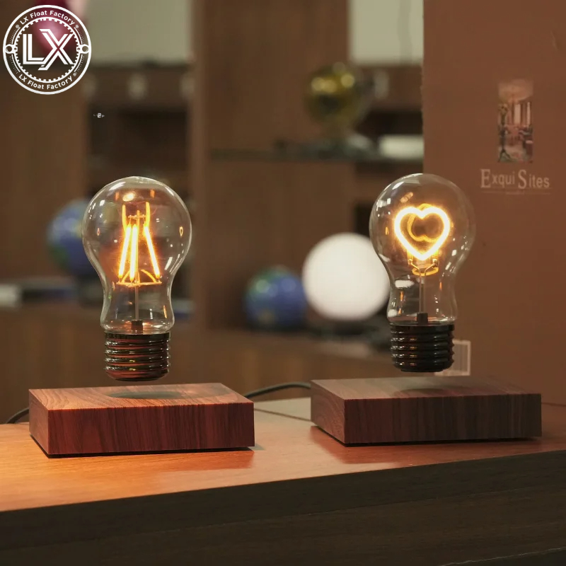 磁気浮上式ワイヤレスLED電球デスクランプ、ユニークなギフト - Lighting Decor For Diwali のレビューと価格