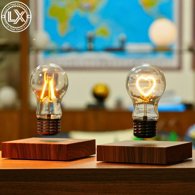 磁気浮上式ワイヤレスLED電球デスクランプ、ユニークなギフト - Lighting Decor For Diwali のレビューと価格