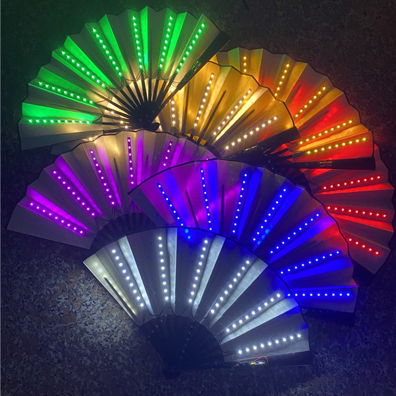 LEDライト付き折りたたみ式扇風機,ポータブル,バー,ディス - Lighting Decor For Diwali のレビューと価格