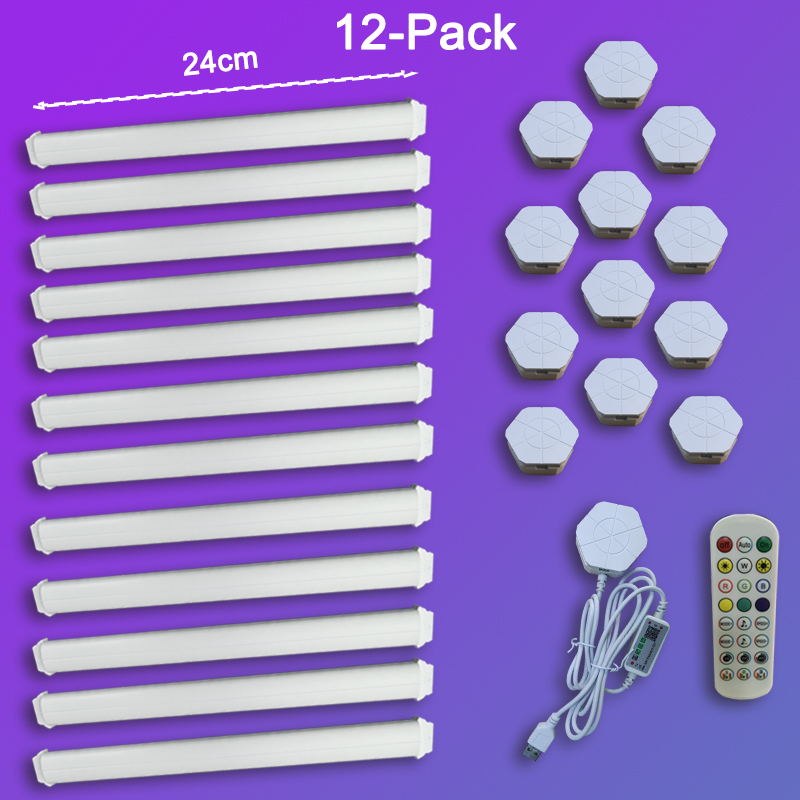 スマートRGBウォールランプ、Bluetoothアプリ接続L - Lighting Decoration In Bedroom のレビューと価格