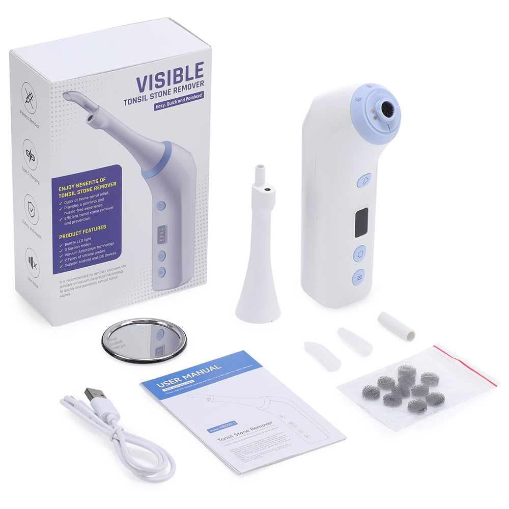 スマートビジュアル扁桃石除去キット内蔵LEDライト付き可視扁 - Lighting Visual のレビューと価格