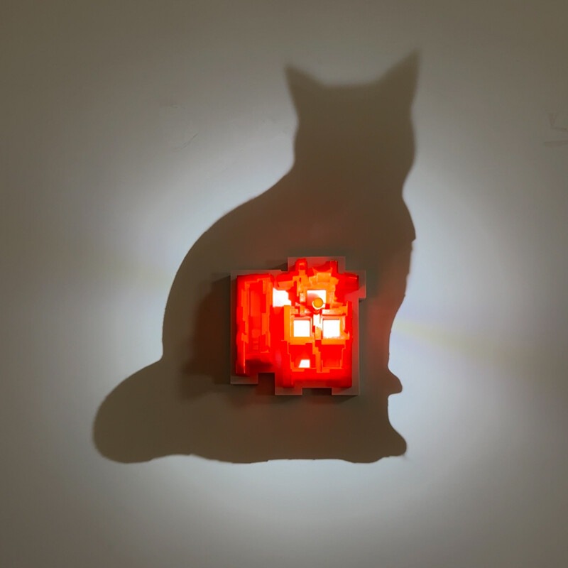 ドロップシッピング 3Dライトシャドウナイトライト アンビエ - Lighting Decoration In Bedroom のレビューと価格