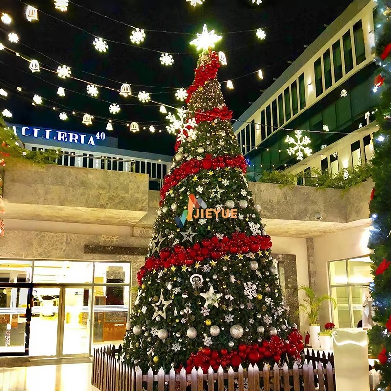 高品質巨大装飾屋外人工クリスマスツリー 5M 50M 商業用 - Lighting Tree Decor のレビューと価格