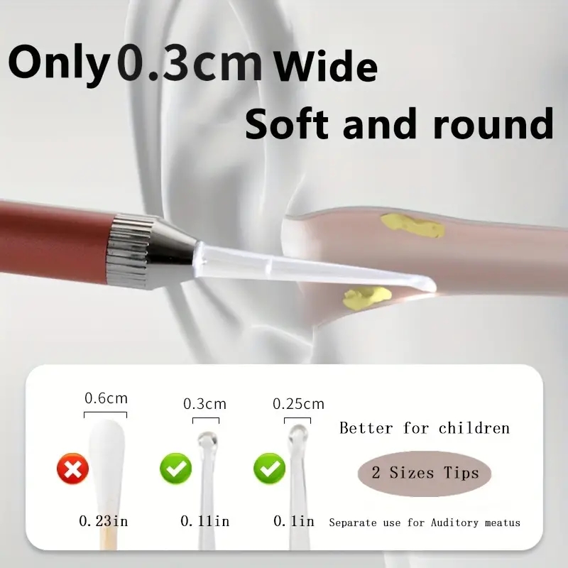 ステンレス製の光る耳かき、ライト付き耳掃除ツール、便利な耳か - Lighting Visual のレビューと価格
