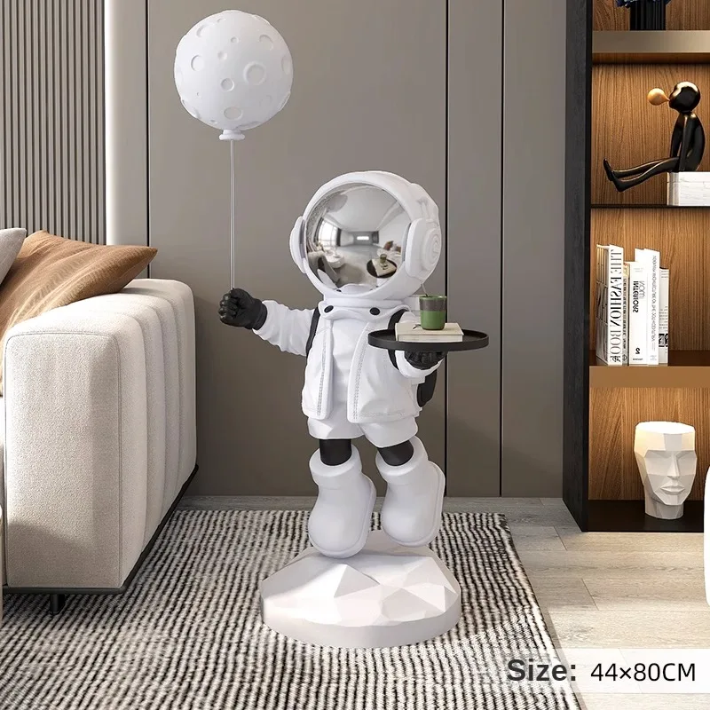 80CM大型宇宙飛行士フロアスタンドオーナメントオープニング - Decor Lighting Floor Lamps のレビューと価格