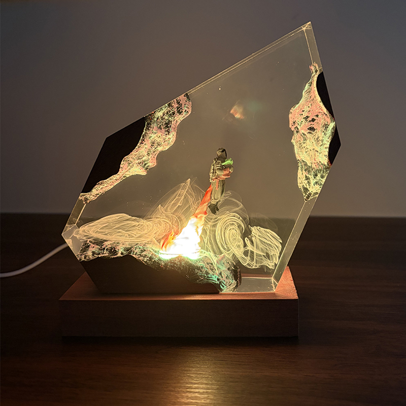 SFアニメフィギュア生物樹脂製テーブルライトクリエイティブア - Wedding Lighting And Decor のレビューと価格