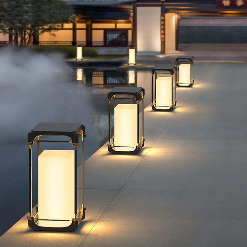 発光フロアランプ 庭用ソーラーLED屋外照明 非ソーラーラン - Decor Lighting Floor Lamps のレビューと価格