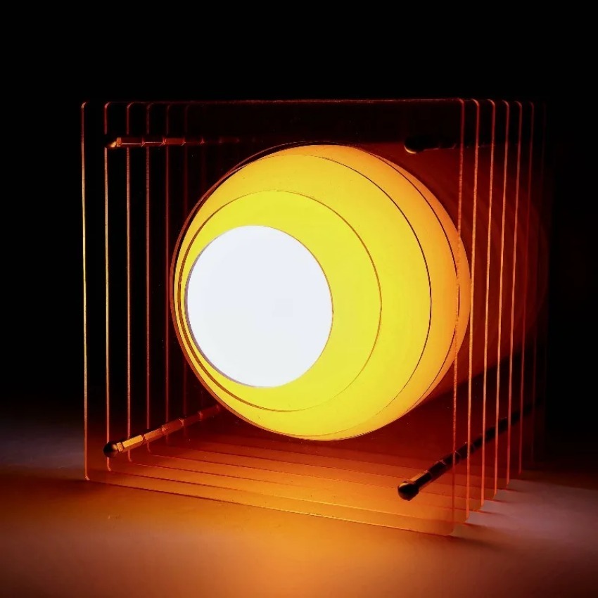 DIY ムーンランプ アクリル千層ランプ デスクトップ装飾  - Lighting Decor In Room のレビューと価格