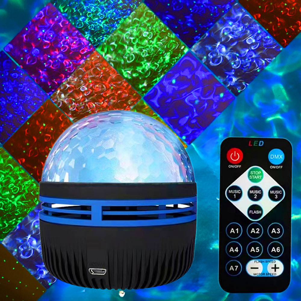 LED 星空プロジェクター オーロラ USB リモコン RG - Lighting Decor For Diwali のレビューと価格
