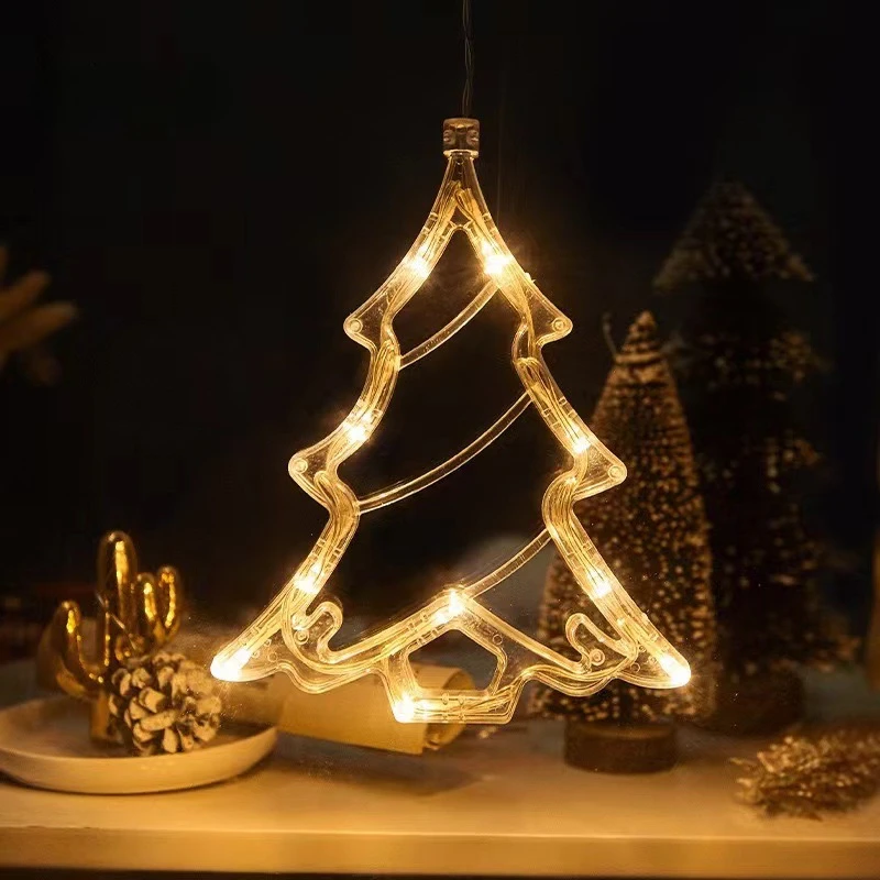 LED吸盤ライト,クリスマスデコレーション,窓と壁のライト, - Lighting Tree Decor のレビューと価格