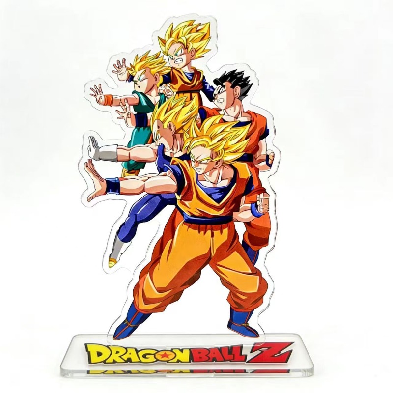 漫画アニメドラゴンボールアクリルスタンド超サイヤ人透明高精細 - Lighting Room Decor Items のレビューと価格