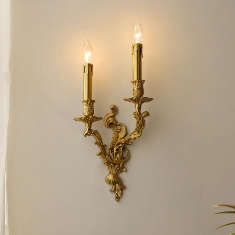 北欧銅製ウォールランプ リビング ダイニングルーム 寝室 ベ - Foyer Lighting Wall Decor のレビューと価格