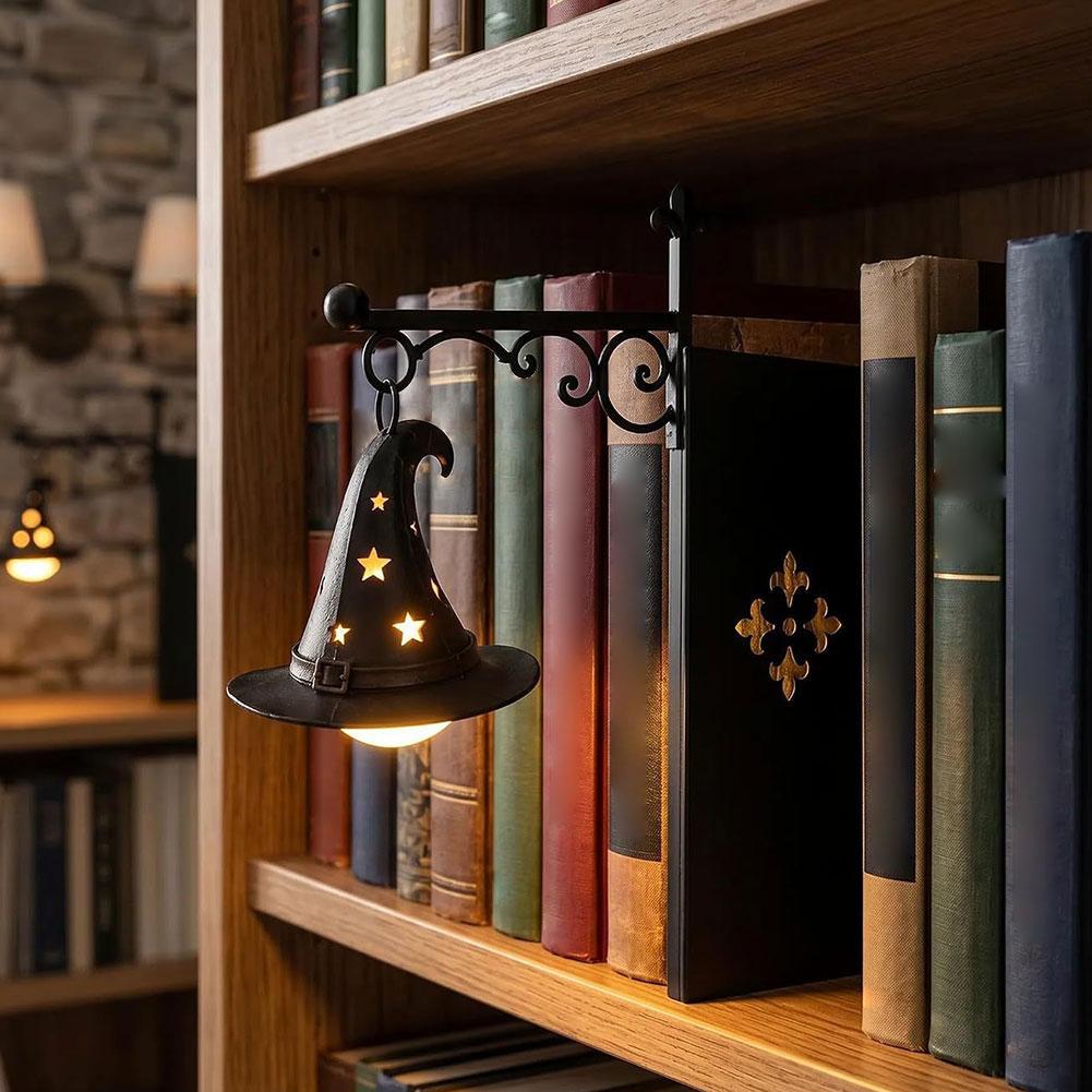 レトロゴシックブックシェルフランプライブラリーランタンLED - Lighting Decor In Room のレビューと価格
