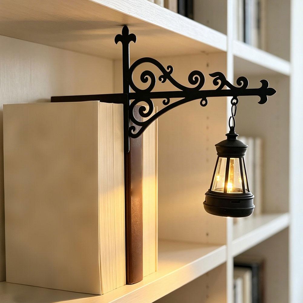 レトロゴシックブックシェルフランプライブラリーランタンLED - Lighting Decor In Room のレビューと価格