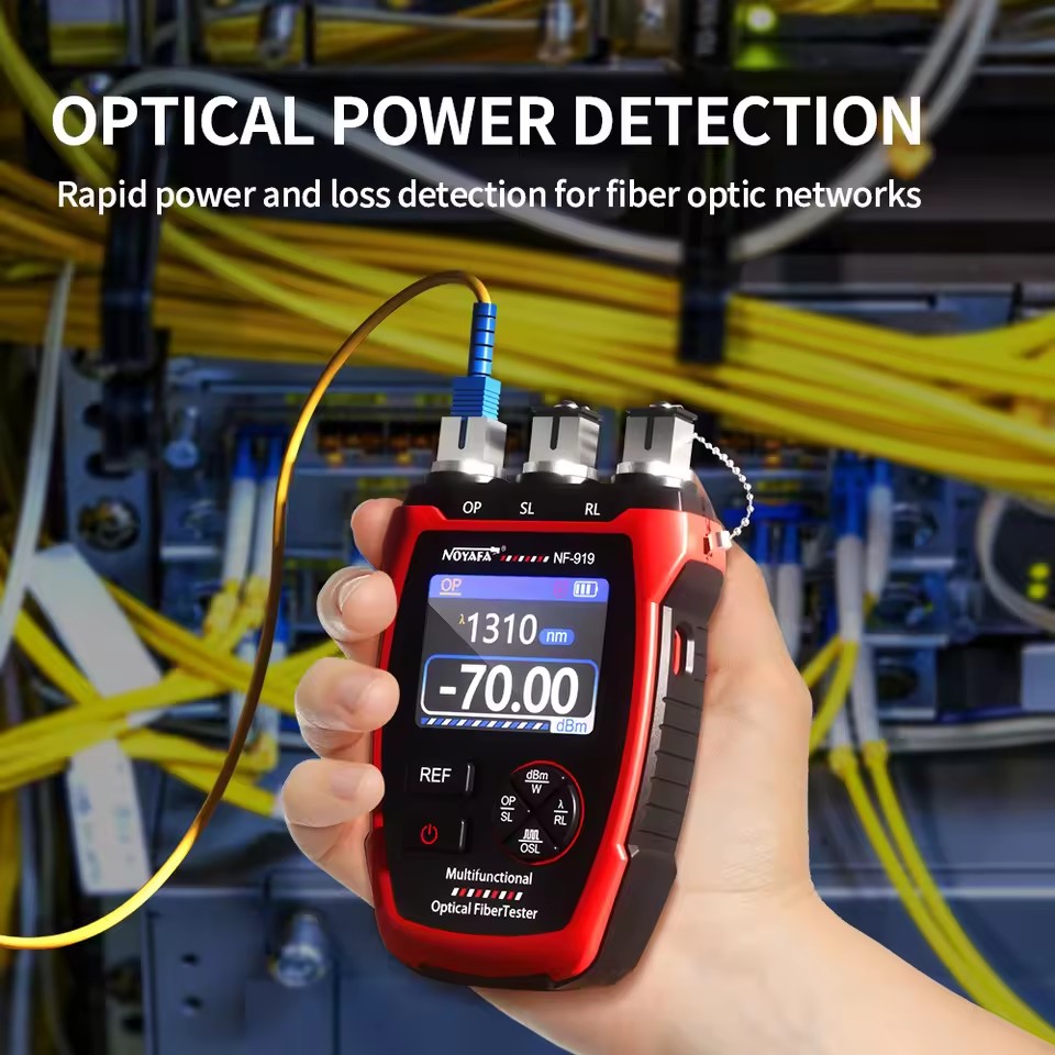 Noyafa NF-919 光源付き光パワーメータ 6波長  - Lighting Visual のレビューと価格