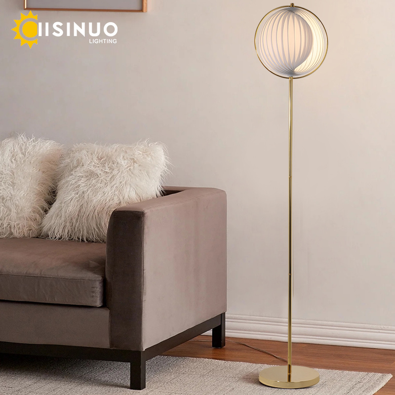 月型フロアランプ回転可能なベッドサイド照明 DIY 調節可能 - Decor Lighting Floor Lamps のレビューと価格